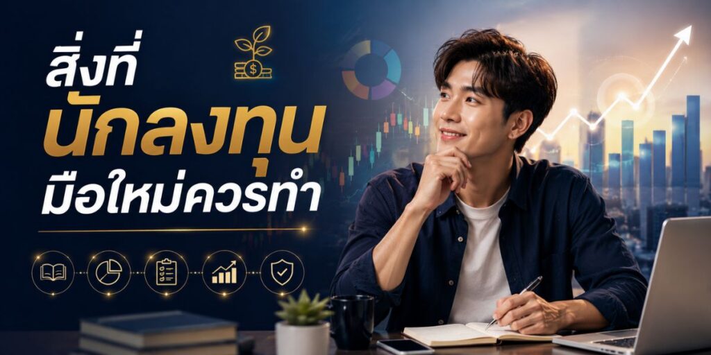 สิ่งที่นักลงทุนมือใหม่ควรทำ
