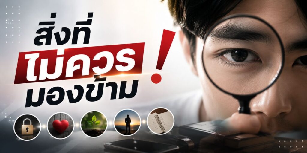 สิ่งที่ไม่ควรมองข้าม