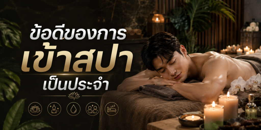 ข้อดีของการเข้าสปาเป็นประจำ