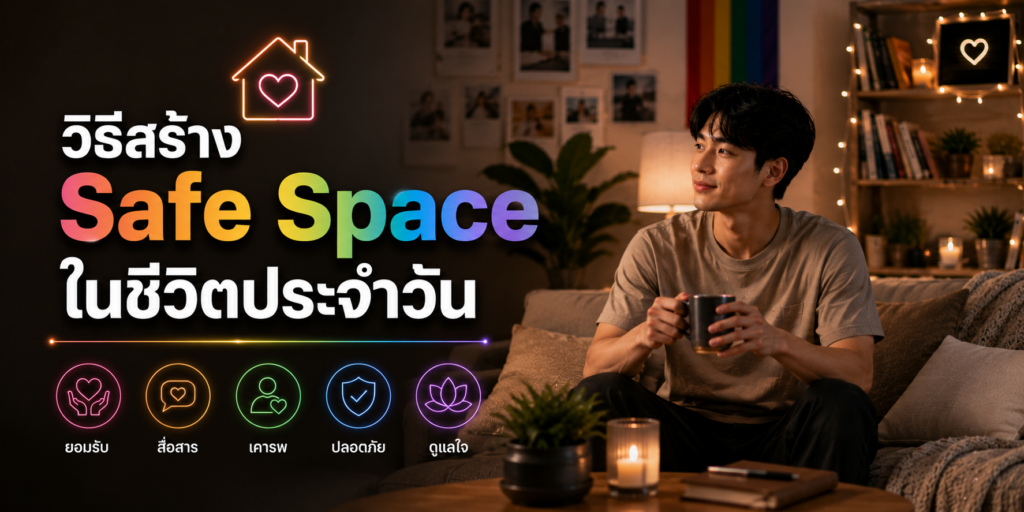 วิธีสร้าง Safe Space ในชีวิตประจำวัน