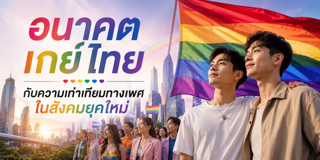 อนาคตเกย์ไทย กับความเท่าเทียมทางเพศในสังคมยุคใหม่