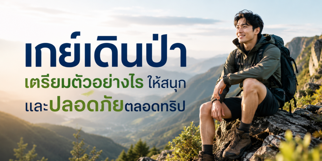เกย์เดินป่า เตรียมตัวอย่างไรให้สนุกและปลอดภัยตลอดทริป
