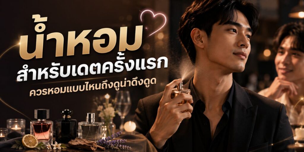 น้ำหอมสำหรับเดตครั้งแรก ควรหอมแบบไหนถึงดูน่าดึงดูด